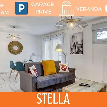 Апартаменты Zenbnb / Stella / Proche Gare / Garage / Wifi /