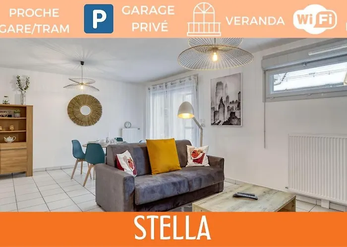 Apartment Zenbnb / Stella / Proche Gare / Garage / Wifi /